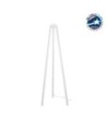 GLOBOSTAR® TRIPOD 203-0259 Μοντέρνο Επιδαπέδιο Φωτιστικό με Ντουί 1 x E27 AC 220-240V IP20 - Λευκό - Μ38 x Π38 x Υ120cm